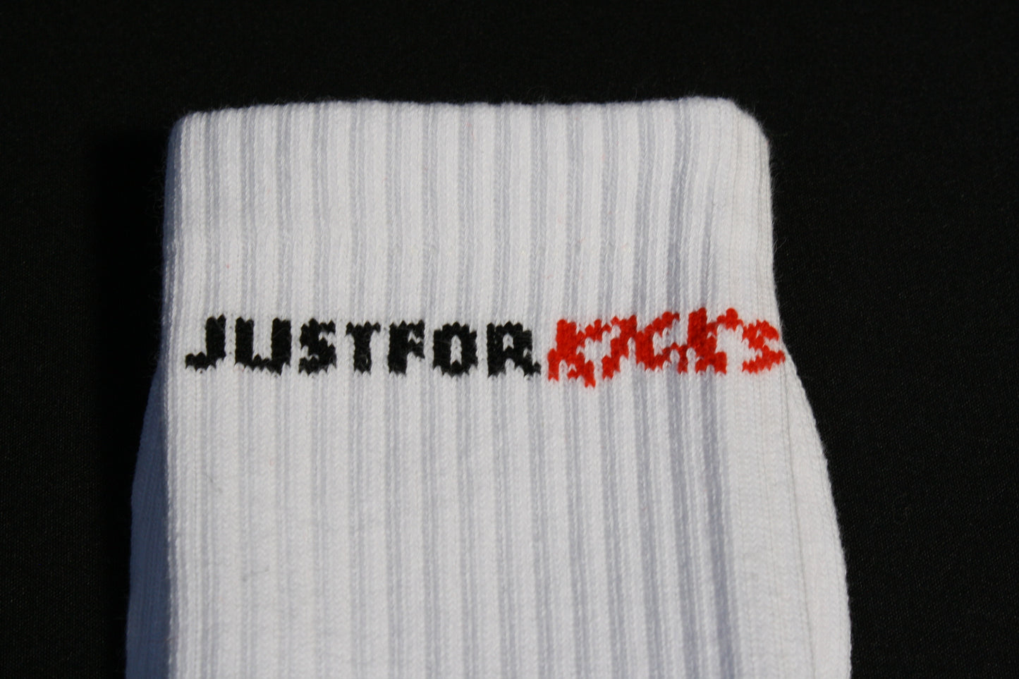Just For Kicks Original Logo Socks