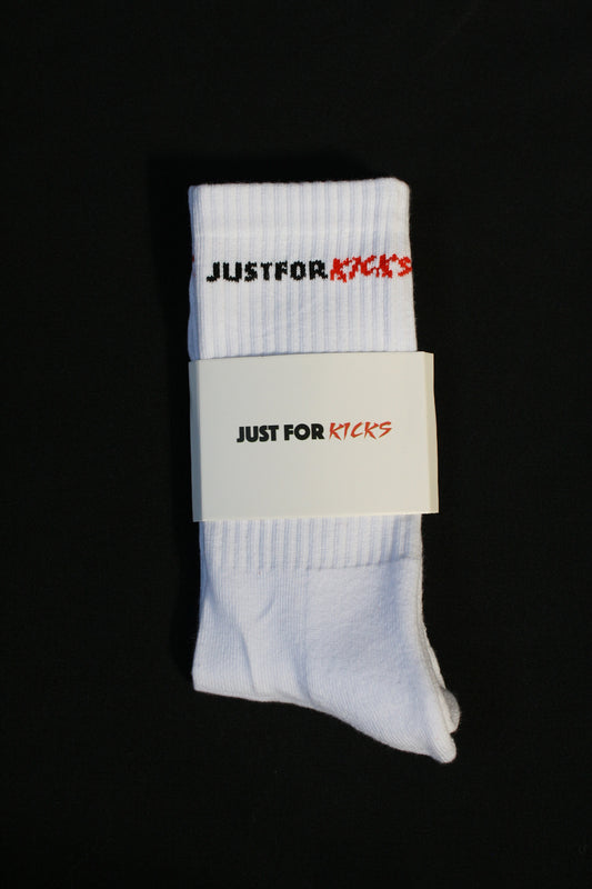 Just For Kicks Original Logo Socks